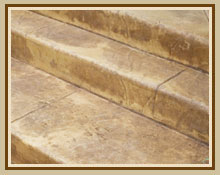 Textured and Acid Stained Concrete