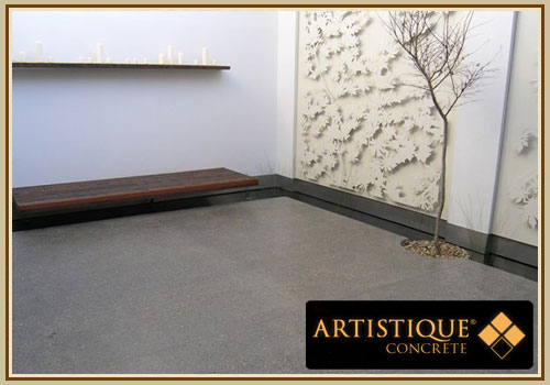 Internal Marble Look Polished Concrete Floor