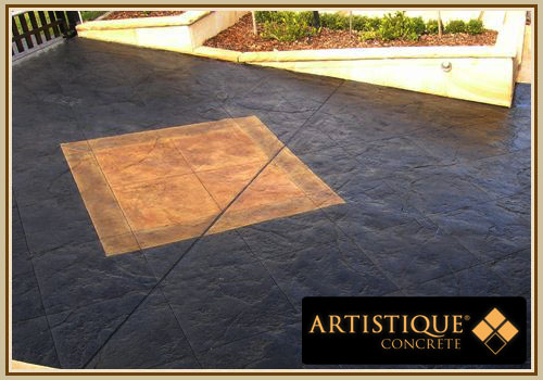 Acid Stained Concrete Driveway - Image 13